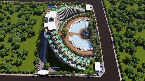 Complexe de tour dans le moderne Antalya, Altintas — 6/15