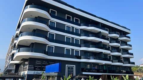 Appartement avec vue sur mer, comprenant piscine et sécurité à Alanya Kargicak, 2 et 3 chambres à vendre — 3/32