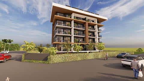 Apartmány na predaj v Alanyi, Oba: Blízko pláže — 3/19