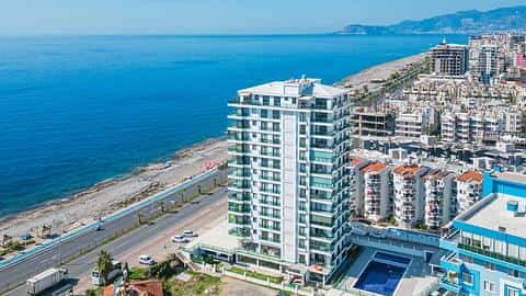Appartement 2+1 en Bord de Mer à Vendre à Mahmutlar Alanya — 3/45