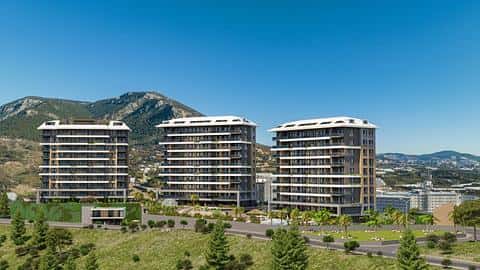 Investir à Alanya Kestel : Appartements avec vue sur la nature et sauna — 5/45