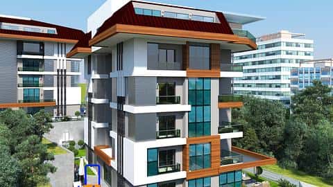 À vendre : Appartements de 1, 2, 3, 4 chambres à Alanya, Kestel - Proche de la mer — 2/22