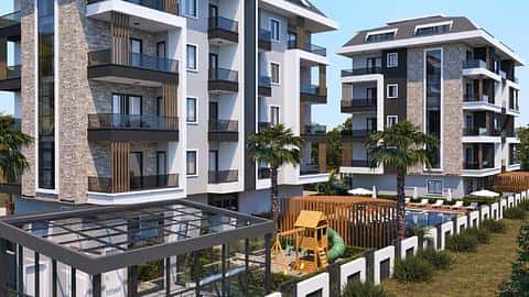 Appartements de 1 à 3 chambres à vendre à Kestel Alanya, près de la plage et de la piscine — 9/11