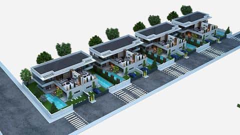 À vendre : villa luxueuse de 4 chambres à Serik, Antalya – emplacement privilégié — 6/16