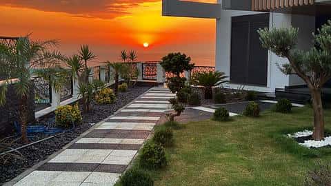 Villa avec vue sur la mer, 4 chambres et piscine privée à Yesiloz, Alanya — 8/24