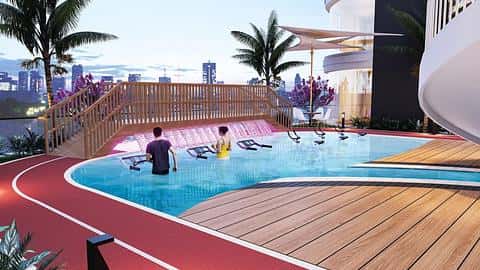דירות יוקרתיות עם 1-2 חדרי שינה למכירה ב-Jumeirah Village Circle, דובאי — 9/12