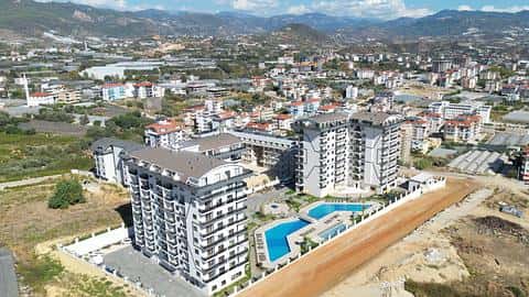 Superbes penthouses et duplex avec vue sur la mer à vendre à Payallar — 4/15