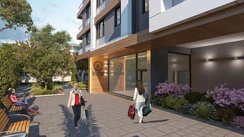 Appartement avec vue sur mer à vendre avec 2 et 3 chambres à Kucukcekmece, Istanbul — 6/16