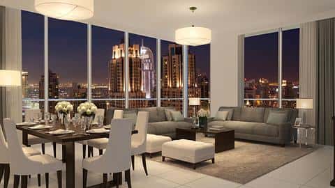 2-бөлмелі пәтерлер керемет көріністермен Downtown Dubai — 4/6
