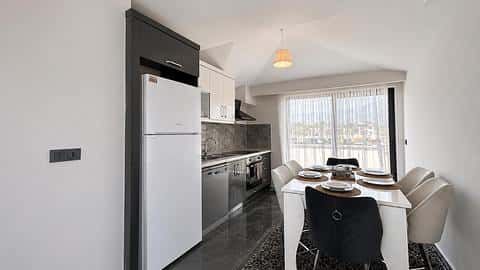 Zariadený 3+1 Penthouse s Výhľadom na More v Kesteli, Alanya — 9/33