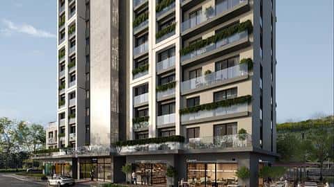 Byty na predaj v Sariyere, Istanbul: 1 a 2 spálne, spôsobilé na občianstvo, blízko mora — 7/22