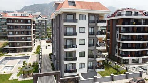 Apartamenty w Alanya Kestel - opcje 1 i 3 sypialni w pobliżu morza na sprzedaż — 3/28