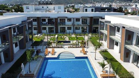 Appartement moderne de deux chambres à Alsancak, Kyrenia — 3/14