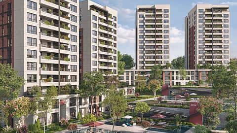 Appartements à vendre à Bagcilar : 2-4 chambres, piscine et citoyenneté à Istanbul — 3/8