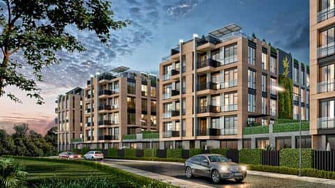 Appartements avec vue sur la ville à vendre avec citoyenneté à Eyüpsultan, Istanbul — 2/12
