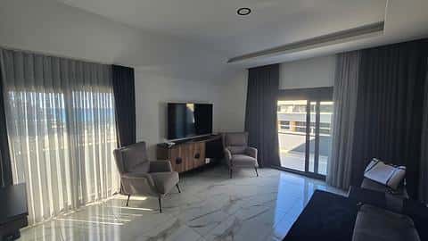 Appartement Duplex 4+1 Vue Mer à Vendre à Kargicak Alanya — 2/24