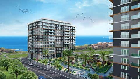 À vendre : appartements à Buyukcekmece, Istanbul avec 2, 3 ou 4 chambres et permis de résidence — 3/16