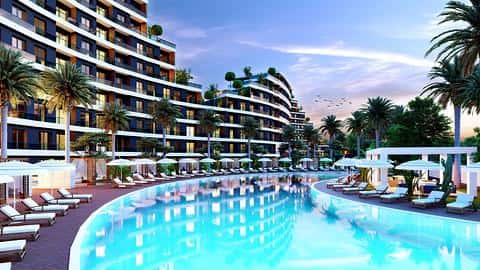 Vivez une vie luxueuse avec de somptueux appartements à Aksu, Antalya — 4/21