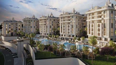 Appartements de 1 à 5 chambres à vendre à Cikcilli, Alanya avec possibilité de citoyenneté — 2/14