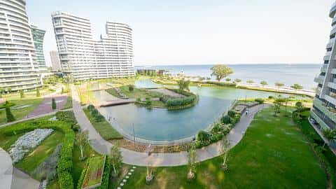 À vendre : appartement à Bakirkoy, Istanbul avec permis de résidence, vue sur la mer, 1-4 chambres — 8/28