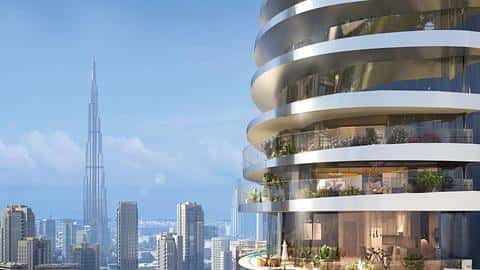 Schicke Apartments mit Panoramablick in Business Bay, Dubai — 7/20