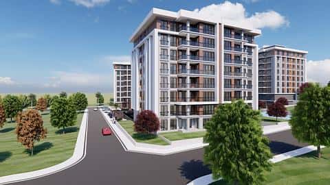 À vendre : Appartement 2-3 chambres avec piscine à Silivri Istanbul — 3/21
