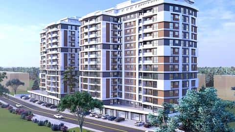 Appartements en centre-ville à Kucukcekmece, Istanbul - 1-3 chambres avec caractéristiques de maison intelligente — 4/7