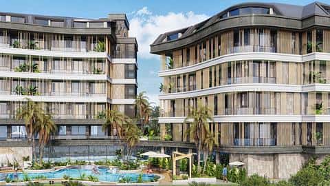 Appartements à vendre dans le quartier Oba d'Alanya avec accès à la piscine — 2/26