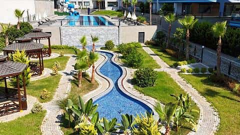Appartement 3+1 avec Vue sur la Mer à Kargıcak - Alanya — 3/40