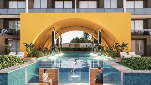 Projet avec grande piscine offrant un paradis à Aksu, Antalya — 7/74