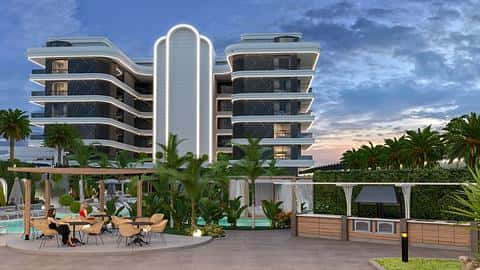 Acheter un appartement à Kestel, Alanya : Vue sur mer et piscine - 1, 2, 4 chambres avec accès à la citoyenneté — 6/33