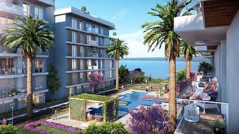Superbe complexe avec une vue imprenable à Büyükcekmece — 9/24