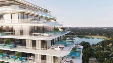 Strikingly modern apartment project in Sports City, Dubai — 2/19