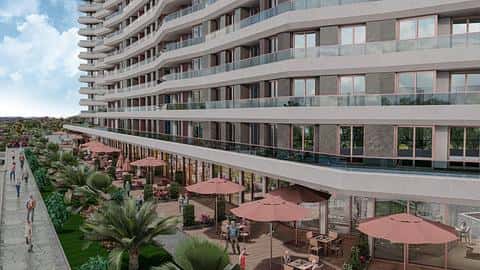Explorez la vie en appartement à Buyukçemece Istanbul avec accès à la piscine et salle de gym - À vendre — 7/34
