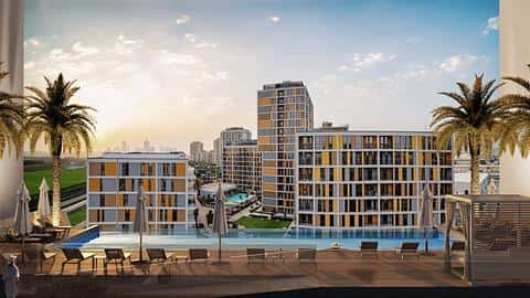 Levende liv i Dubais IMPZ: Moderne lejligheder med en fantastisk udsigt — 4/9