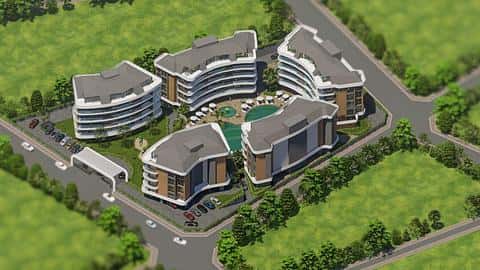 Appartement à Oba, Alanya avec piscine et de 1 à 5 chambres à vendre — 9/26
