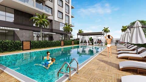 Investir à Alanya : Appartements de 1 à 2 chambres avec piscine à Mahmutlar — 8/35