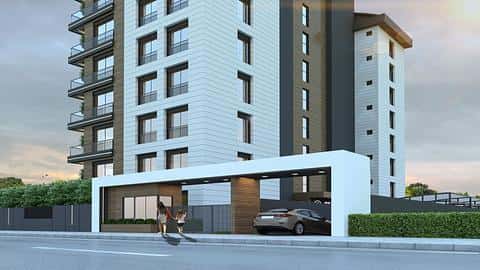 Complexe d'appartements glamour et vaste à Aksu, Antalya — 4/7