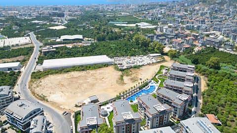 Appartements à Alanya Oba avec accès à la piscine et 1, 2, 4 chambres à vendre — 3/35