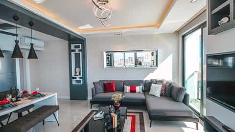 Appartement 2+1 en Bord de Mer à Vendre à Mahmutlar Alanya — 6/45