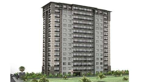 À vendre : Appartement à Kadikoy avec salle de sport et permis de séjour, 2/4 chambres — 3/4