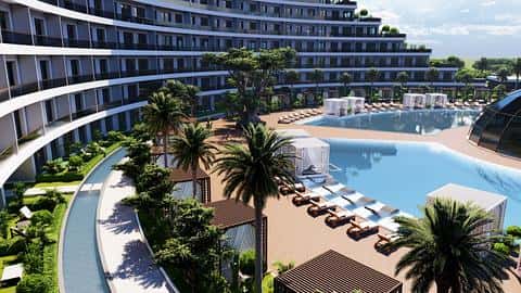 Complexe de tour dans le moderne Antalya, Altintas — 4/15