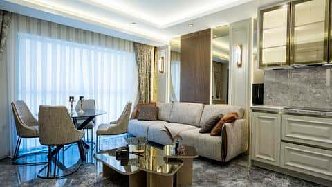 Appartement d'une chambre à Alanya à vendre avec un accès proche à la plage — 3/12
