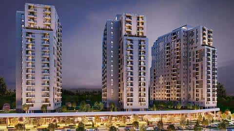 Acheter un appartement avec piscine et vue sur la ville à Bagcilar, Istanbul - 1, 2, 3 chambres disponibles — 3/55