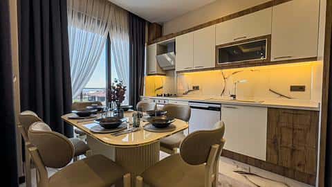 Appartements éligibles à la citoyenneté à Hasbahce, Alanya à vendre avec accès à la piscine — 6/39