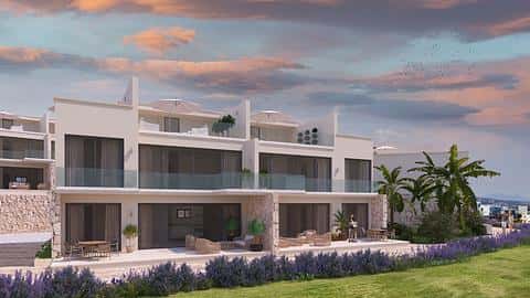 Kompleks apartmana sa pogledom na planinu u Tatlisu, Kipar — 3/31