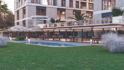 Appartements Istanbul Esenyurt avec salle de gym et piscine à vendre : 2 et 3 chambres — 7/15