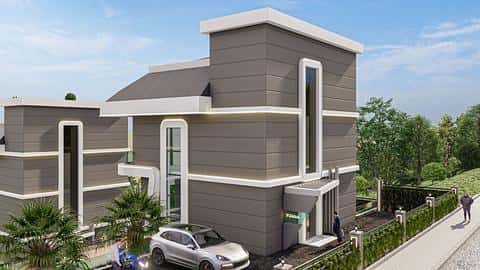 Villa Kargicak à Alanya avec 4 chambres et piscine à vendre — 8/29