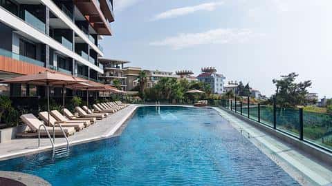 Appartements avec vue sur la mer à vendre à Kestel, Alanya - 3, 2 ou 1 chambre — 7/64