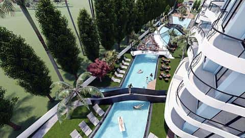 Schitterende complexe residentie in Long Beach, Chypre. — 4/28